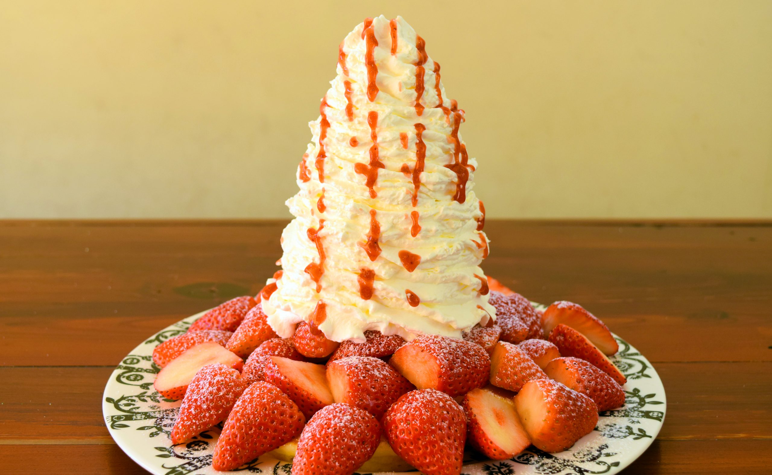 天使のパンケーキ いちご1 5倍増量キャンペーン いちごの里 栃木県小山市にあるいちご狩りのできるスローライフリゾート